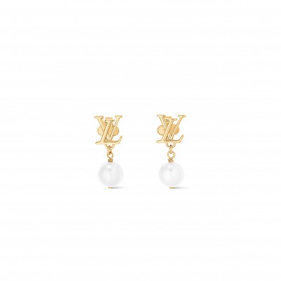LOUIS VUITTON LV ICONIC LOUISA EARRINGS M01585